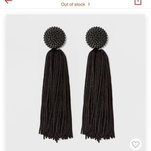 Sugarfix by BaubleBar beaded tassel drop earrings